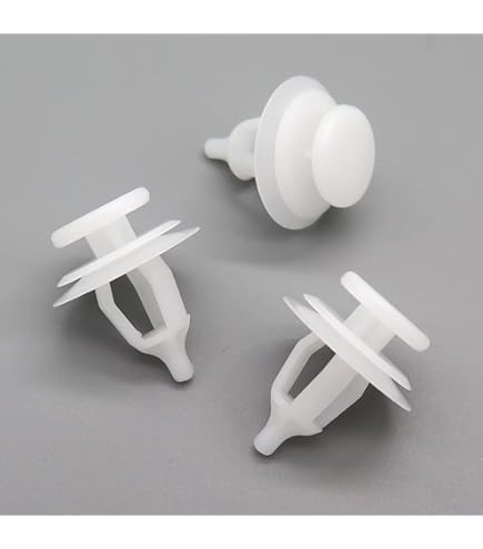 Lot De 10 Clips Latéraux Noirs VVO - Compatibles Citroën Berlingo, C5, Saxo, Xantia, Etc.