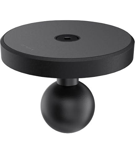 TUSITA Piastra Di Connessione AMPS Rettangolare In Metallo – Sfera Da 1 Pollice, Modello Di Fori Standard, Compatibile Con Staffe E Bracci - 2