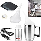 STHIRA® Headlight Restoration Repair Kit, 90ml Car Headlamp Lens Cleaner & Polishing Accessories Tool Kit for Removing Oxidat