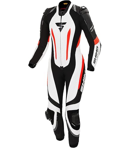 Tuta In Pelle Per Moto Da Pista A-Pro Con Protezioni CE - Taglia 48 Nero Con Inserti In Titanio - Foto 12