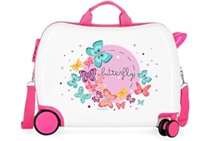 Movom Happy Time Valise Enfant Multicolore 50x38x20 cms Rigide ABS Serrure à combinaison 34L 2,1Kgs 4 roues Bagage à main