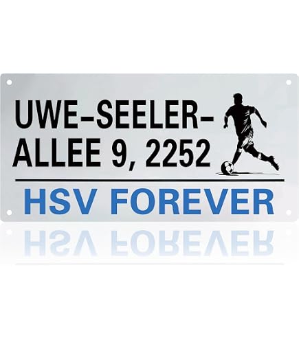 Blechschild 30x20cm Deutsch Ost Afrika Line Hamburg – Hochgeprägt, Matt Lackiert, Wetterfest