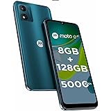 Motorola E13 4G (Aurora Green, 8GB RAM, 128GB Storage) | Upto 1TB MicroSD Expandable | 6.5 Inch IPS LCD Display with 60Hz Ref