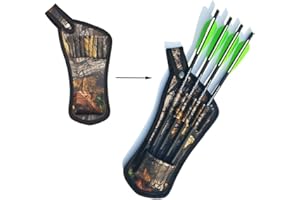 ‎SHARROW SHARROW Bogenschießen Pfeilköcher Pfeile Tasche Halter Gürtel Köcher für 8pcs Armbrust Pfeile Carbonpfeile