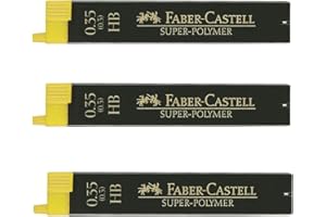 Faber-Castell Mines HB Super-Polymer Fineline 0,35mm (3 paquets de 12)
