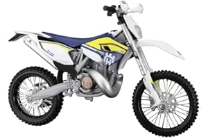 MAISTO LAMBORGIHINI Maisto Husqvarna FE501 Motorbike-1:12 Scale-Incredibly Detailed Die-Cast Replica Collectible Motorcycle Model Motocicleta, Color Amarillo, Small (May Cheong M32706)