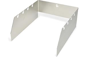 GRILLROST.COM DAS ORIGINAL Paravento e Supporto per spiedini in Acciaio Inox | per Tutti i Barbecue Broil King Imperial/Regal/Baron - Solido e Non inseribile