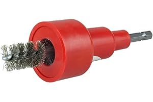 Weiler 36303 1/2" Inside Diameter, 5/8" Outside Diameter, 302 Stainless Steel Bristles, Turbo Tube Brush, Made in the USA