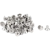 Tornillos De Cabeza Hueca M3 X 5mm Con Hueco Hexagonal - Acero Inoxidable, 50 Unidades (Para Muebles Y Máquinas)