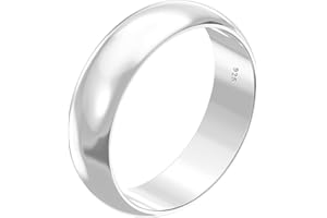 Aeon 925 Sterling Silver Court Wedding Ring – 2mm to 5mm | Comfort Fit for Men & Women | Sizes J-Z | Premium Quality for Life's Special Moments