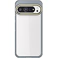 Ghostek Covert Google Pixel 9 Pro XL Clear Case - Compatible with Wireless Charging, Shockproof Silicone, Minimalist Phone Cover (6.8 Inch, Gray [Limited])
