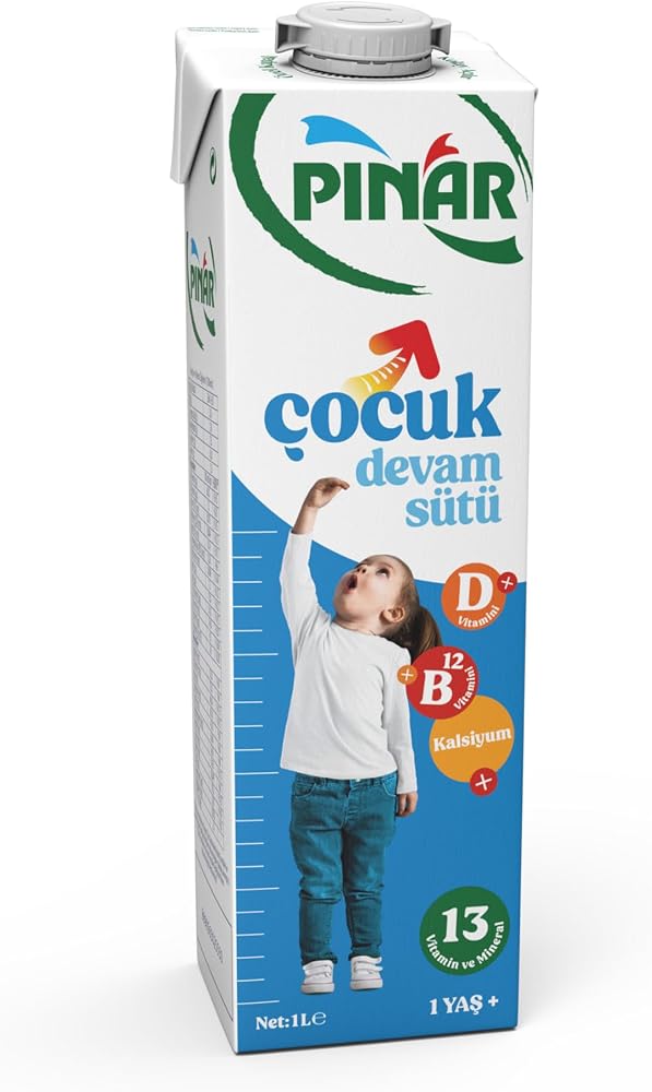 Pınar Çocuk Devam Sütü 1 L X 12 Adet
