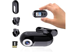 Xilecam Mini Body Camera 1080P with 32GB Card Helmet Camera Body Cameras with Audio and Video Recording Multi-Function Accessory Body Cam