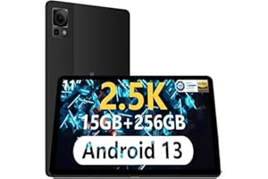 DOOGEE T30 Pro tablet z systemem Android 13, tablet dotykowy 2,5K 11 cali, tablet 15 GB RAM + 256GB ROM (TF 2 tb) Helio G99, tablety 8580 mAh Bateria i 33W, szybkie ładowanie, 20 MP kamery, Hi-Res,