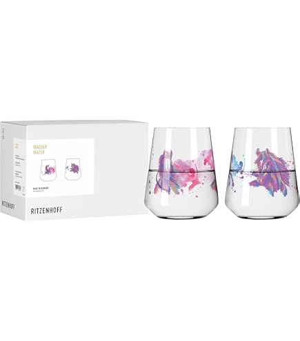 RITZENHOFF Fashion Cocktailglas-Set 2er 500ml - Modische Model-Silhouetten Design