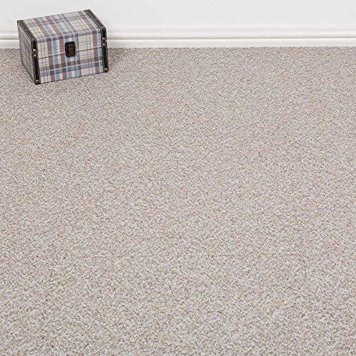 Milliken Heavy Commercial Solid Pattern Beige Carpet Tiles For Homes and Offices 50cm x 50cm, 5m2 (20 Tiles)