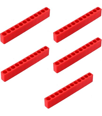 Porta Cacciavite Con 12 Fori Per Bit Esagonali - Organizzatore Da Banco Con Striscia Di Stoccaggio, 5 Pezzi - Foto 6