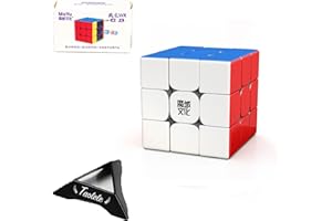 Taolele MoYu Weilong WRM 2021 Cube Magnétique Flottant 3x3 Frofessionnel Cube de Vitesse Magnétique sans Adhérence avec Double Système de Réglage