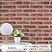 Price comparison product image Brick Pattern Waterproof self-Adhesive Wallpaper self-Adhesive Wallpaper Backing Imitation Brick Stickers Bedroom Living Room Background Wallpaper