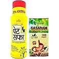 Herbshd Ayurvedic Gasaram Capsule and Pet Saffa Churna (Combo Pack) | For Gas Relief | 30 Capsule | 120 gm.