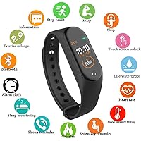 Teconica GHN925 M4 Intelligence Bluetooth Wrist Smart Band Watch/Health Bracelet/Smart Watch/Activity Tracker/Bracelet Watch/Smart Fitness Band/