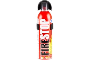 G GREEN SENSOR GREENSENSOR Premium Brandschutzmittel 400 mL | optionale Wandhalterung | Pannenzubehör – Ideal für Küche & Haushalt | Geeignet als Feuerlöscher für kleine Flammen & Mehr (1 Spray, 1x400mL)