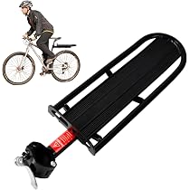 1 set Universali Bike Cargo Rack Telaio In Metallo Rimovibile