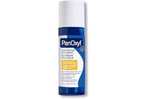 PanOxyl Clarifying Exfoliant, med 2 % salicylsyra, leave-On behandling, hjälper till att klara och förhindra akne pimplar, penetrates porer för klar hud, pH-balanserad, alkoholfri formel, 118 ml