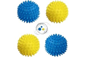 LSYYSL 4 bolas de lavado, vaso de secadora, bolas de secadora, bolas de secadora, bolas de secadora, bolas de ahorro de energía, bolas de secadora, bolas de secadora, para lavadora y lavandería