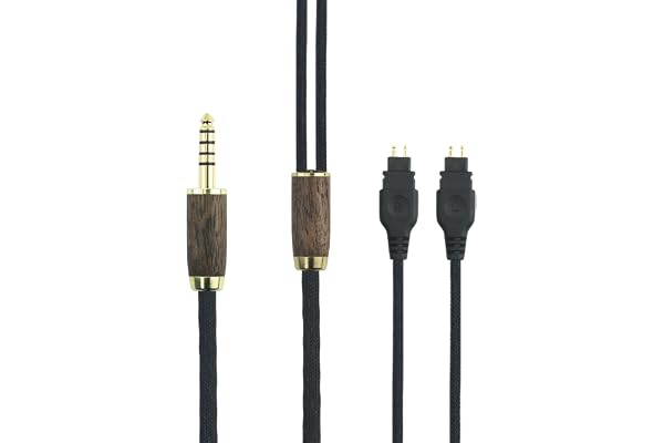 ABLET 7N OCC hane balanserad 4,4 mm silverpläterad kopparkabel 4,4 mm balanserad kabel kompatibel med Sennheiser HD650 HD600