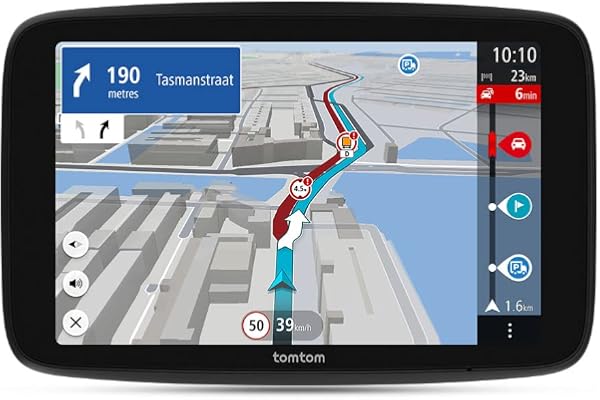 TomTom GPS GO Expert 7 Plus pour Poids Lourd (écran 7 Pouces, Planification de Parcours et Points d'intérêt pour Grands véhicules, TomTom Traffic, Cartes du Monde, USB-C) - Nouveau Logiciel