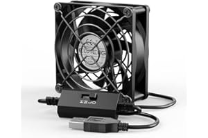 ELUTENG Ventola 80 mm 3 velocità Fan USB Ventole per PC Case Cooling Cabinet Router PC PS4 PS3 Xbox Router Water Tank USB Cooler 8cm
