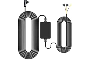 REDTIGER F9 Hardwire Dash CAM Kit de cámara de visión Trasera Conector Tipo C 24H Monitor de estacionamiento con protección de bajo Voltaje