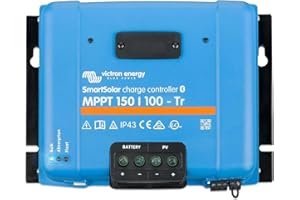 ‎VICTRON ENERGY Victron Energy SmartSolar MPPT Tr 150V 100 Amp 12/24/36/48-Volt Solar Laderegler (Bluetooth)