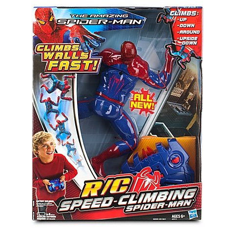 Remote Control Speed-Climbing Spider-Man Toy Figure