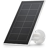 Arlo Panel Solar Cable Magnético 2,4 m Blanco, Compatible Con Pro 3, Pro 4 (+XL), Pro 5, Floodlight, Ultra 2 (+XL), Go 2, Par