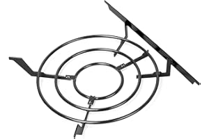 GFTIME Gasherd Aufsatz Topfträger für Weber Traveler Gasgrill, ​Topfgestell​ Ersatzteile zubehör für Weber Traveler Compact,Wok Ring Support Aufsatzring Für Gaskochfelder Pot Herd Ständer Wok Rack