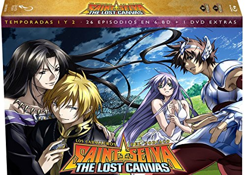 os Caballeros Del Zodiaco. Saint Seiya The Lost Canvas - Temporada 1+2 [Blu-ray]