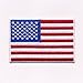 Produktbild 80 x 50 mm Amerika Flagge USA Flag Washington Patch Aufnäher Aufbügler 0640 X