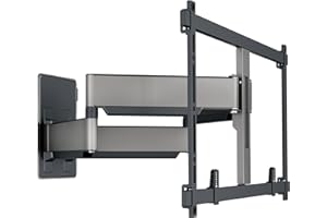 Vogel's Elite TVM 5855 Schwenkbare TV-Wandhalterung für große, schwere Fernseher von bis zu 100 Zoll und 75 kg, Schwenkbar bis zu 120°, Max. VESA 600x400, Universelle Kompatibilität