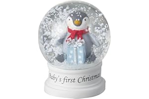 HEAVEN SENDS Pinguin Schneekugel Baby 's First Christmas Decor