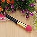 Foxpic 1pcs Pro Makeup Brushes Cosmetic Liquid Cream Concealer Sponge Brush Blender Foundation Face Tool Lollipop Shape Pink