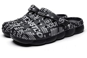 CERYTHRINA Homme Sabots Plastique Femme Classic Pantoufles Plage Hopital Jardin Été Pantoufles Anti-Glissement Sandales