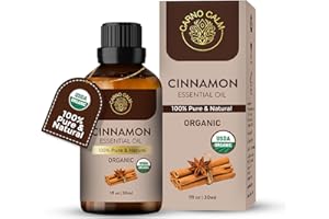 ‎CARNO CALM Carno Calm Zimtöl für Diffusor | 100% reines und natürliches ätherisches Zimtöl | Perfekt für Aromatherapie, Duft, Haut und Lippen| 30ml