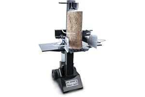 Scheppach Holzspalter LOGS8-BE Black | Leistung 8 t | 3000 W (230~) / 50 Hz | Vario Spalt System, Spalthub 550 mm | Holzlänge min. - max. 100-550 mm