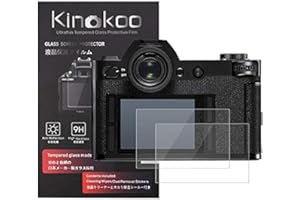 kinokoo Gehärtetes Glas für Leica SL Kristallklarer Film Leica SL Displayschutzfolie Blasenfrei/Kratzfest(2er Pack)