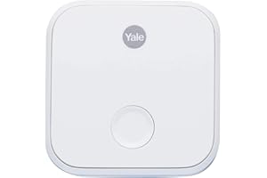 Yale 05/401G00/WH - Connect Wi-Fi Bridge - Remote Access, Voice Assistant Integration for Your Linus Yale Smart Lock.