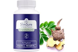 SUPPSKO NEEDS SlimSure 60 Capsules - Weight Management Support - Natural Ingredients - Slim Sure Premium - Vegan Friendly - GMO Free - 1 Month Supply