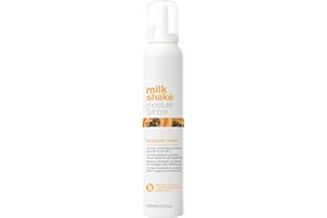 milk_shake | Moisture & More Whipped Cream 200 ml, Sin Aclarado, Hidratante, Mousse Protectora para Cabello Seco, Made in Italy