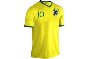Blackshirt Company Brasilien Trikot Fußball Fan Trikot Gelb